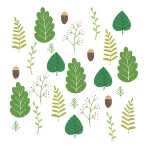 色々な植物のイラスト